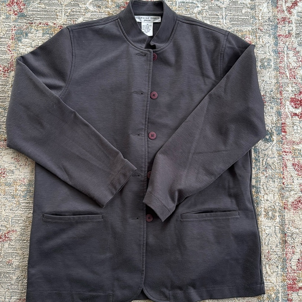 Josephine Chaus Button Down Jacket Two Front Pock… - image 1